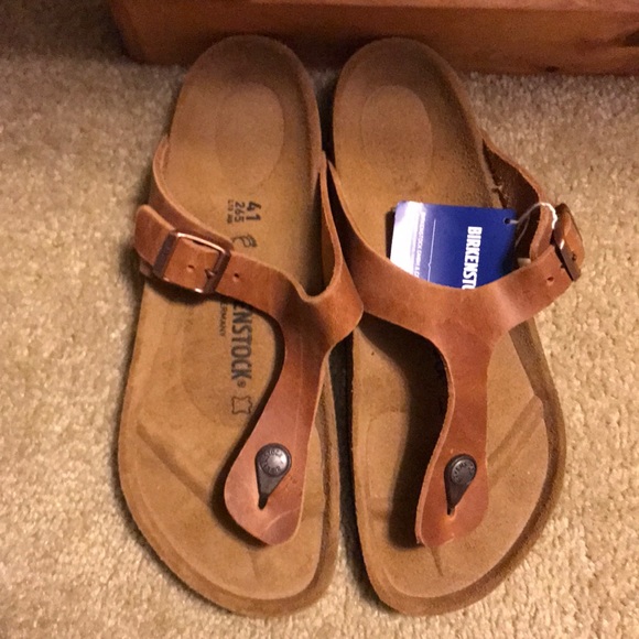 Birkenstock gizeh antique brown Clearance